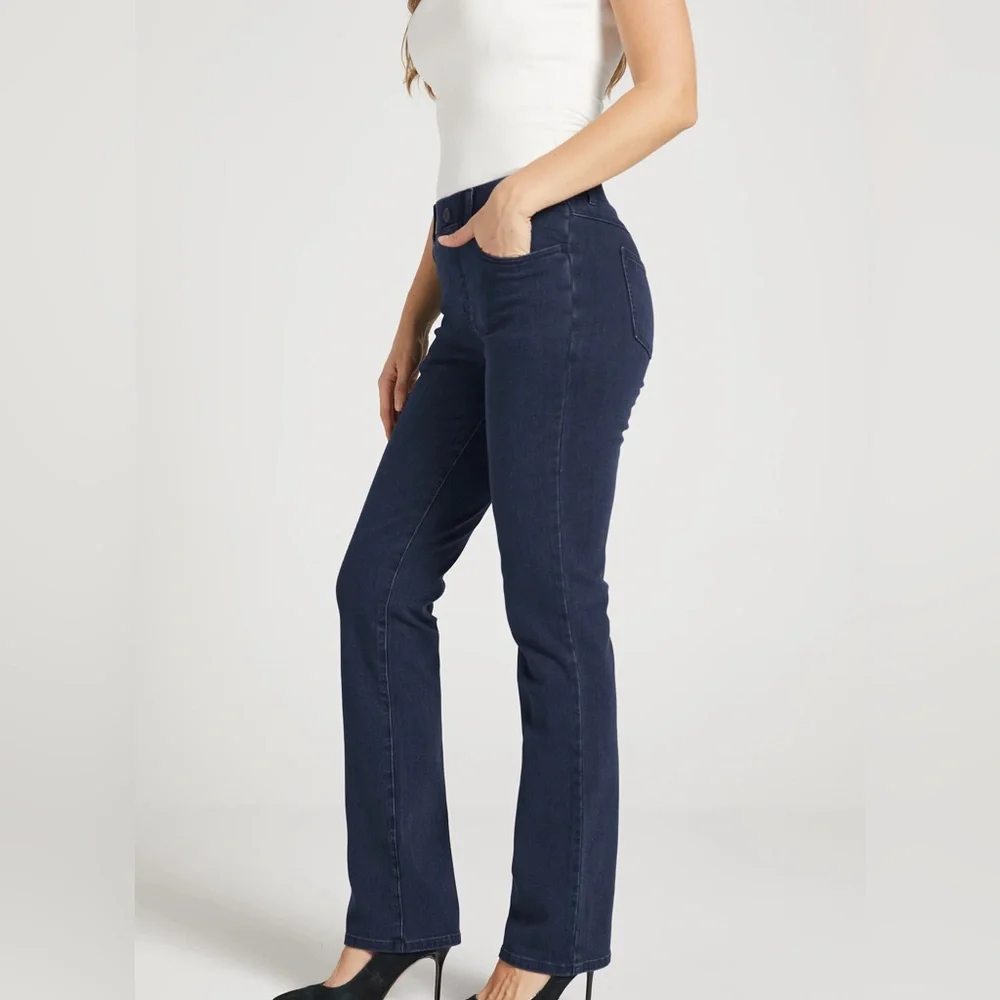 Betabrand Straight-Leg | 4-Pocket Betabrand Yoga Denim Size Medium